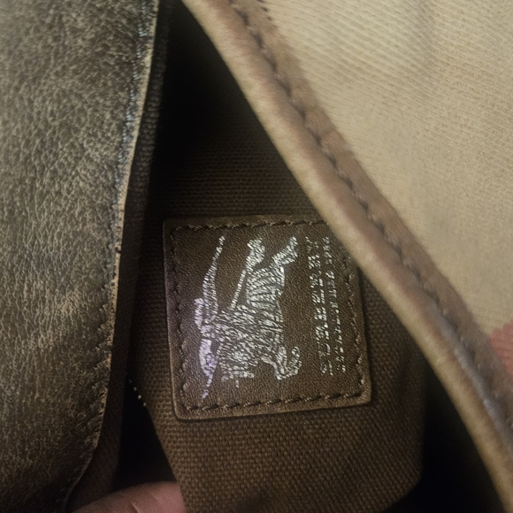 House Check Brook Hobo Brown W/ COA - Picture 7 of 9